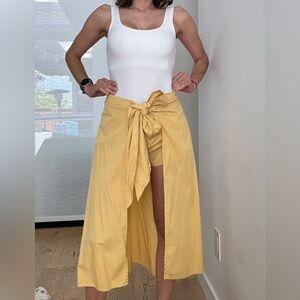 Free People Midi Skirt/ Shorts